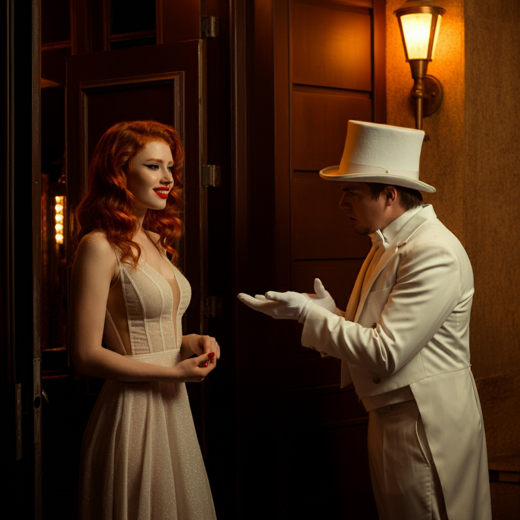 At the Door