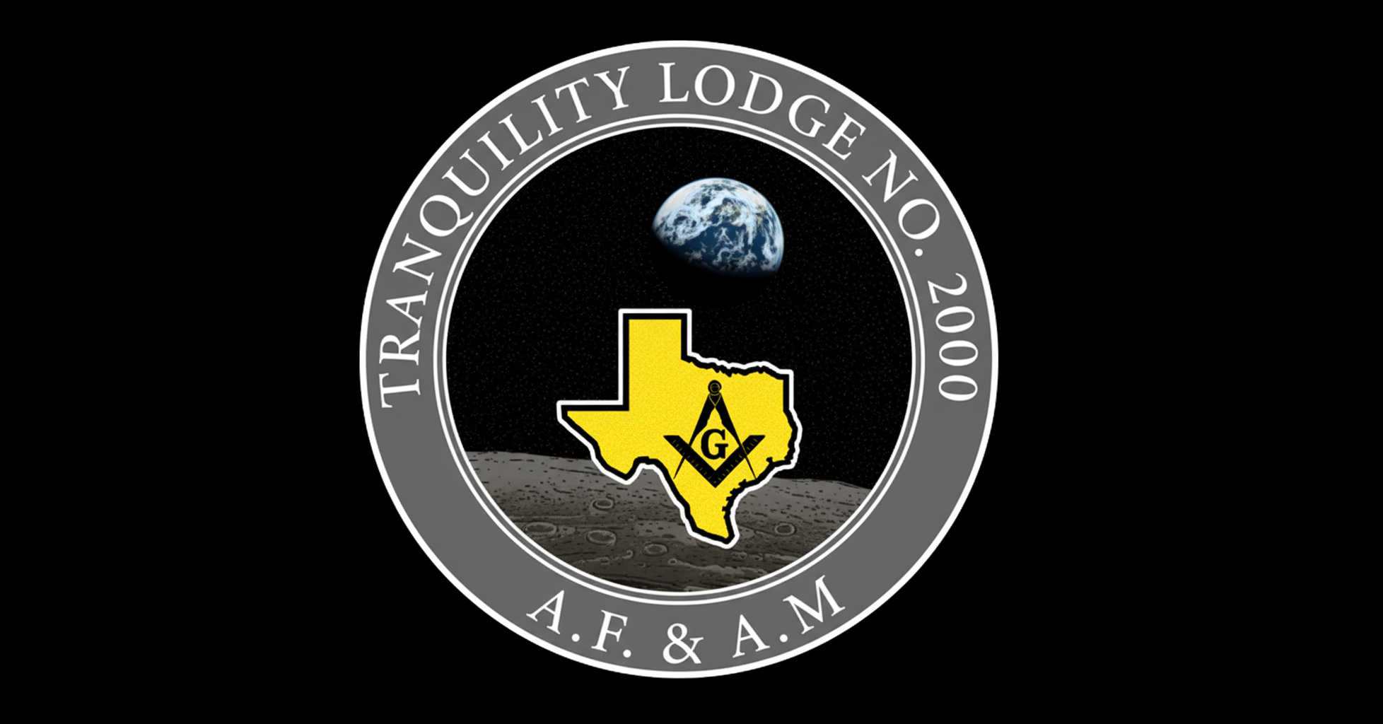 The logo or insignia for Tranquility Lodge No. 2000.