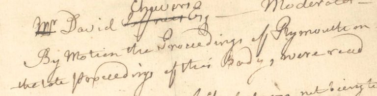 A representation of John Rowe's diary entry, expressing regret over the Tea Party.